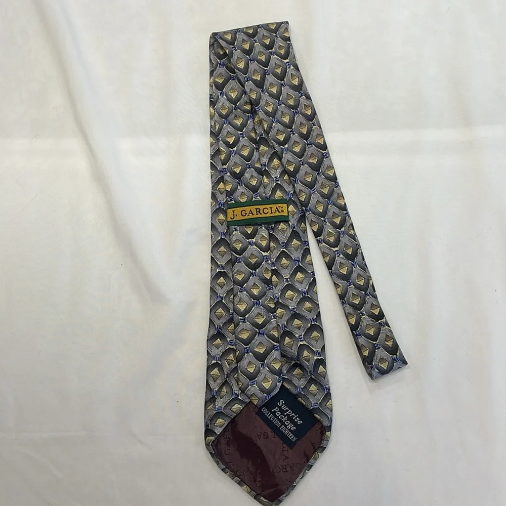 J. Garcia Geometric Pattern Men's‎ Tie Collection 18 “Surprise Package” Academia